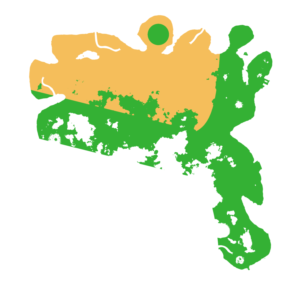 Biome Rust Map: Procedural Map, Size: 3750, Seed: 20072023