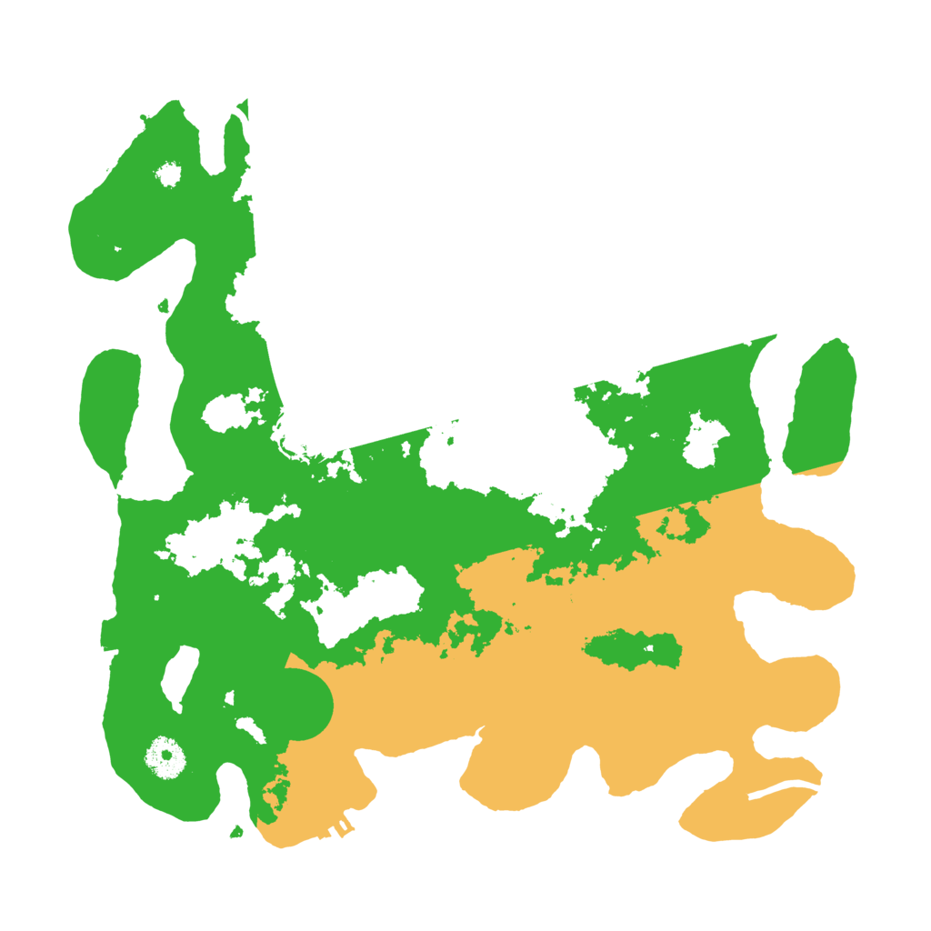 Biome Rust Map: Procedural Map, Size: 3500, Seed: 1873158321