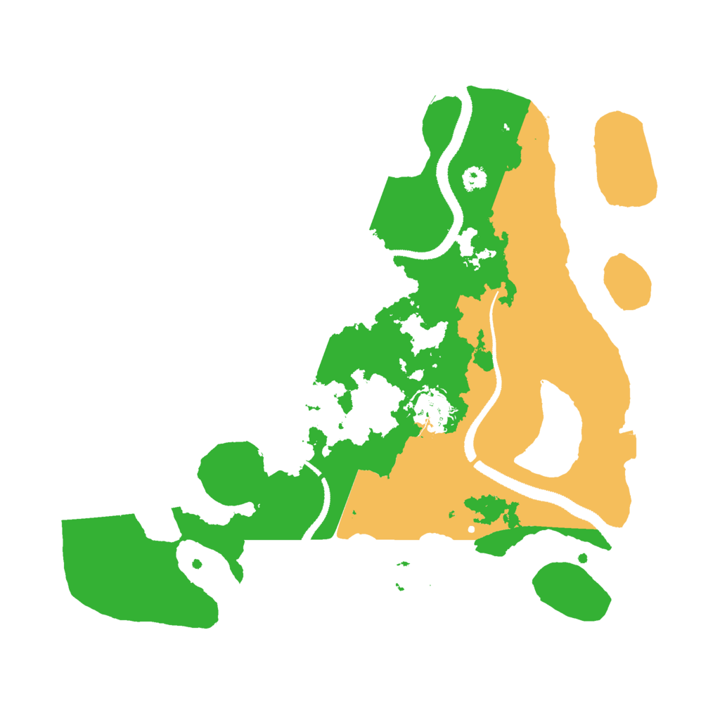 Biome Rust Map: Procedural Map, Size: 3000, Seed: 793145