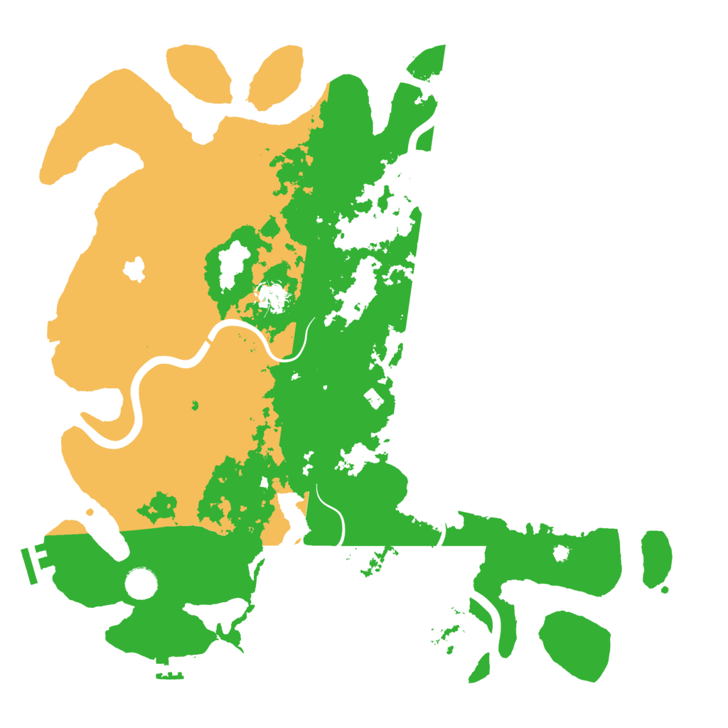 Biome Rust Map: Procedural Map, Size: 4000, Seed: 1242359033