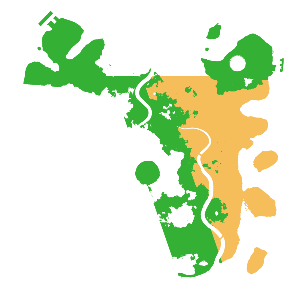 Biome Rust Map: Procedural Map, Size: 3400, Seed: 754789866