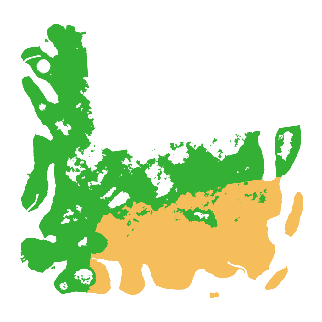 Biome Rust Map: Procedural Map, Size: 4250, Seed: 857530236