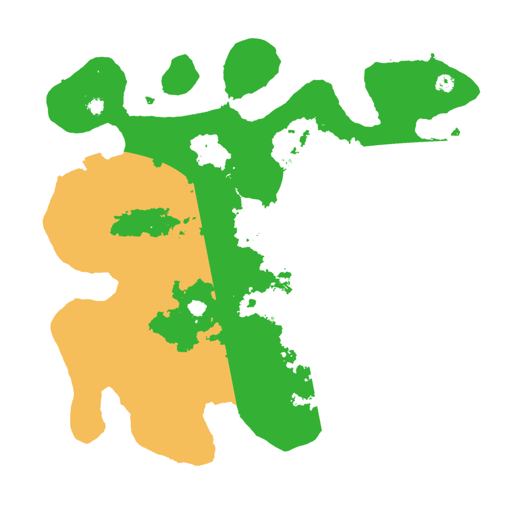 Biome Rust Map: Procedural Map, Size: 3000, Seed: 80073015