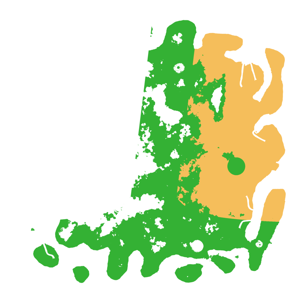 Biome Rust Map: Procedural Map, Size: 4500, Seed: 2084725008