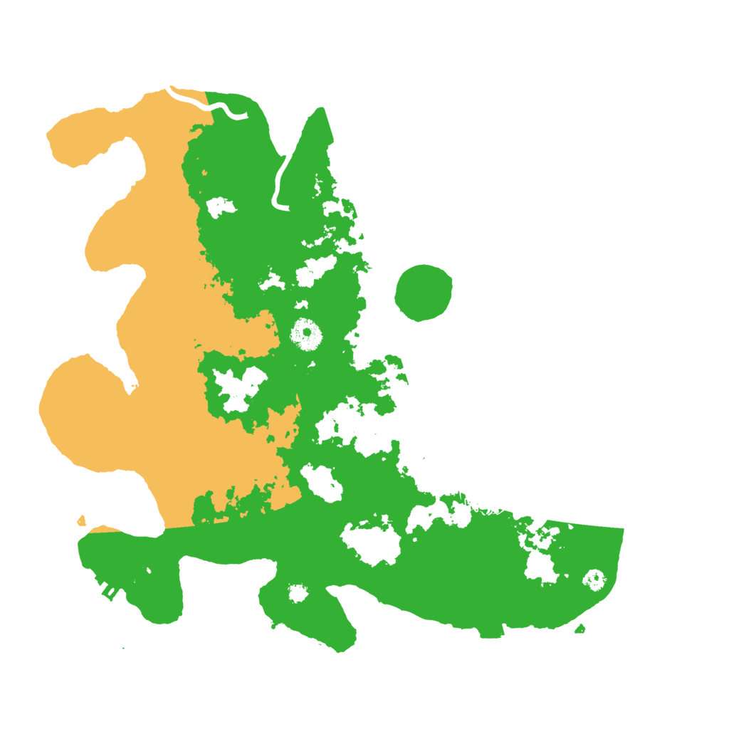 Biome Rust Map: Procedural Map, Size: 3500, Seed: 1415171805