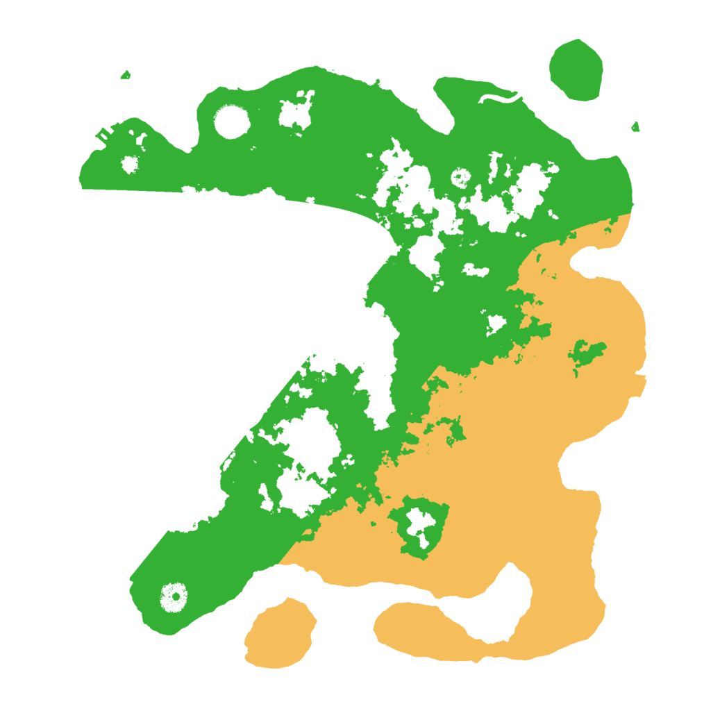 Biome Rust Map: Procedural Map, Size: 3700, Seed: 17485737