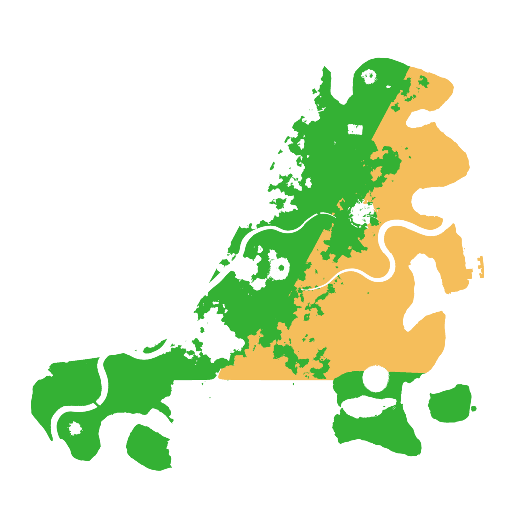 Biome Rust Map: Procedural Map, Size: 3550, Seed: 1484189669