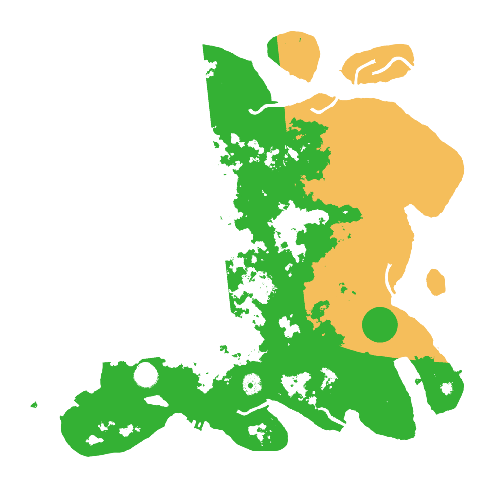 Biome Rust Map: Procedural Map, Size: 3700, Seed: 17485720