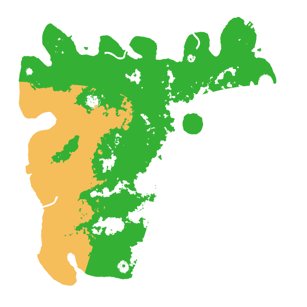 Biome Rust Map: Procedural Map, Size: 4000, Seed: 638393