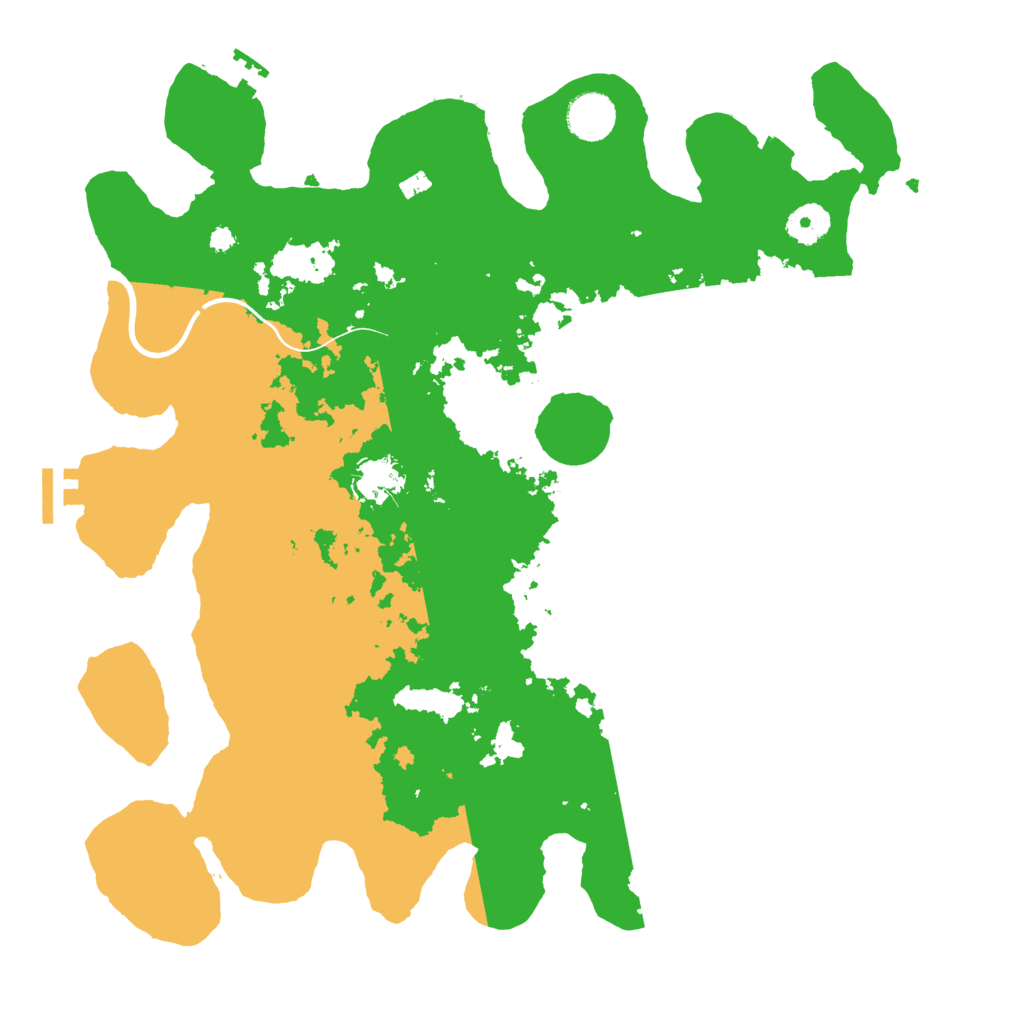 Biome Rust Map: Procedural Map, Size: 3750, Seed: 575706233