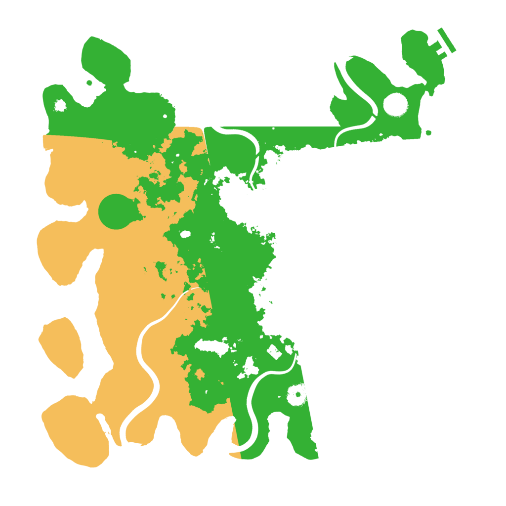 Biome Rust Map: Procedural Map, Size: 3750, Seed: 575706233