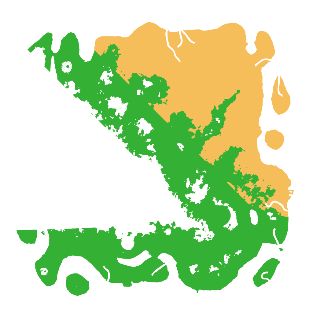 Biome Rust Map: Procedural Map, Size: 4250, Seed: 2045050220