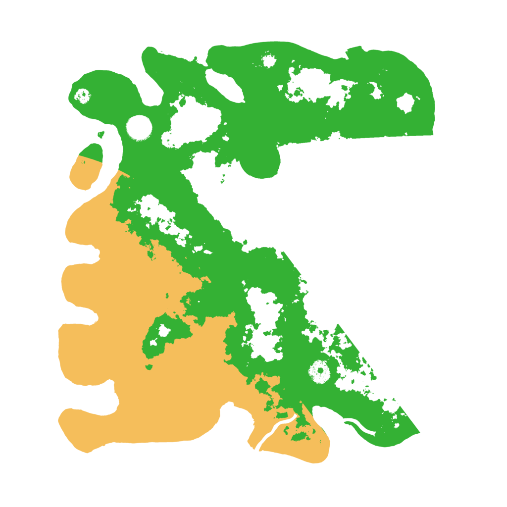 Biome Rust Map: Procedural Map, Size: 3500, Seed: 1188661169