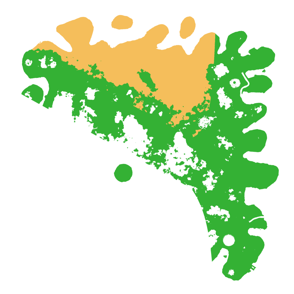 Biome Rust Map: Procedural Map, Size: 4500, Seed: 763529589