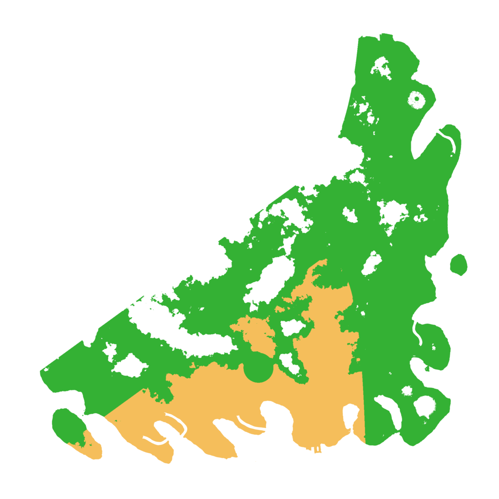 Biome Rust Map: Procedural Map, Size: 4411, Seed: 1809792038