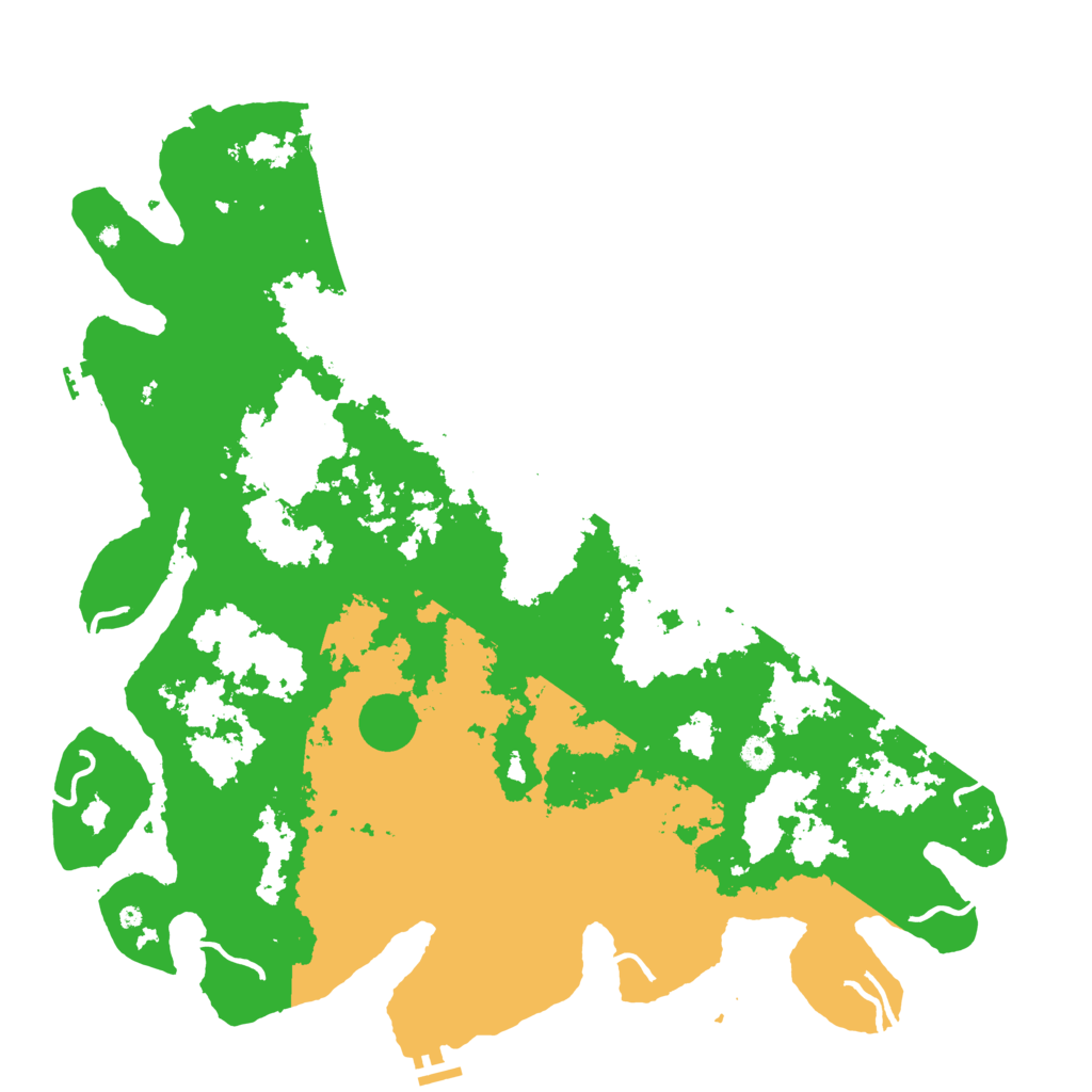 Biome Rust Map: Procedural Map, Size: 5000, Seed: 126812780