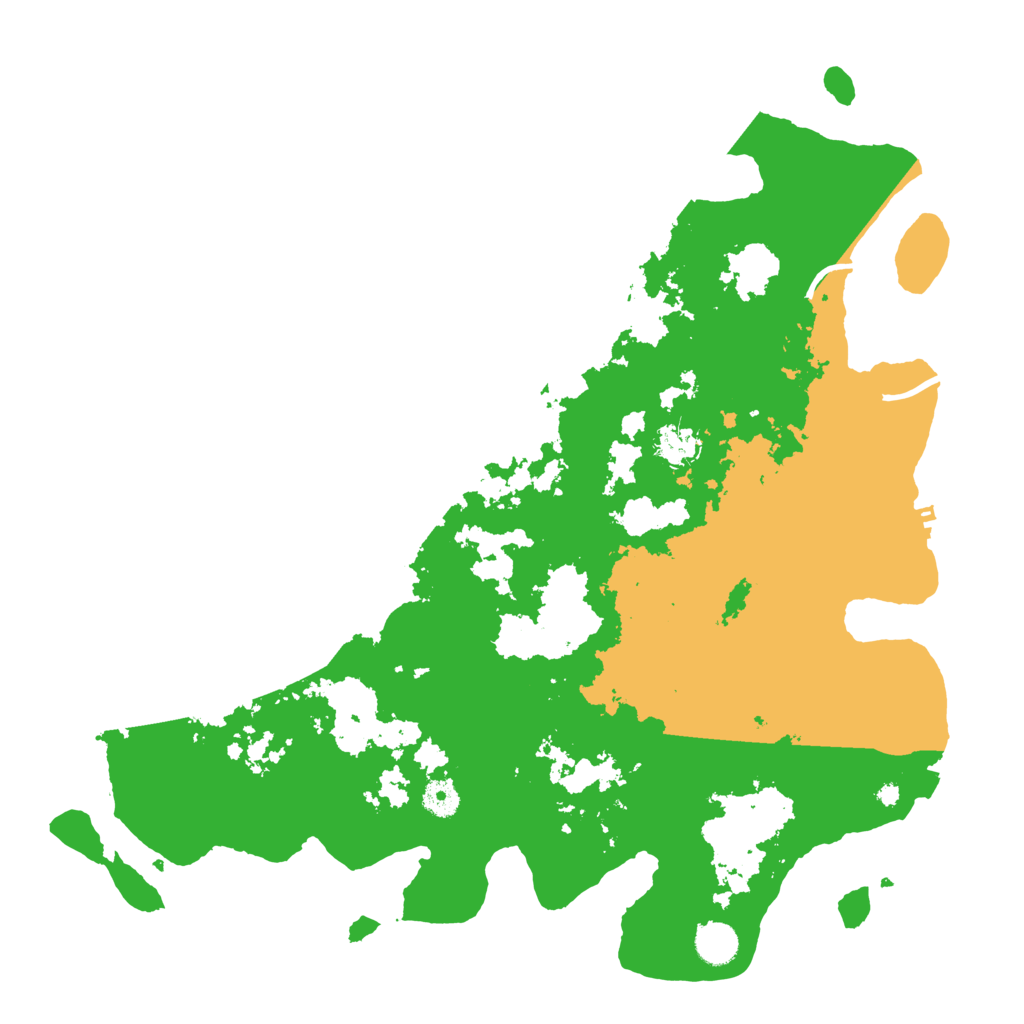 Biome Rust Map: Procedural Map, Size: 4250, Seed: 1160728052