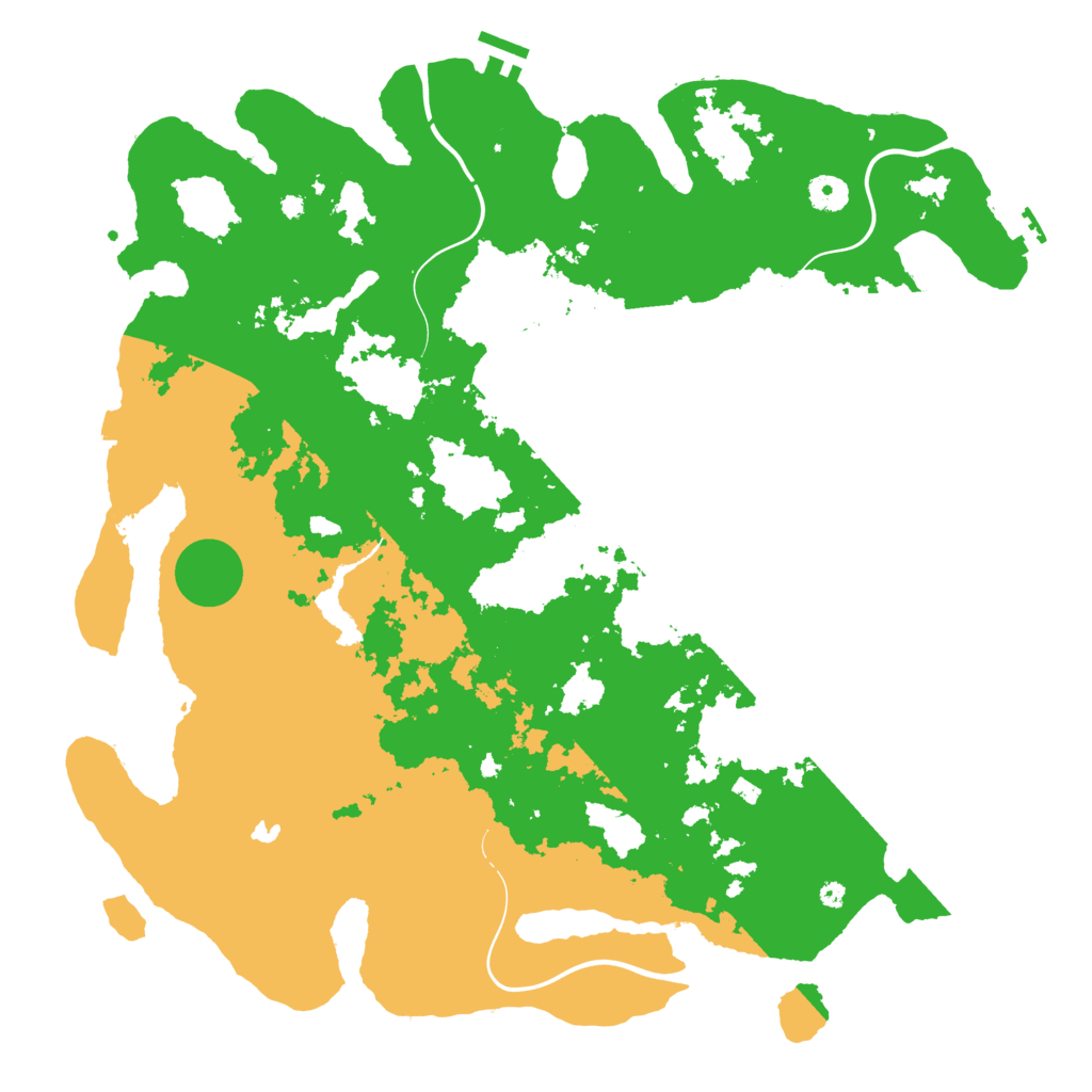 Biome Rust Map: Procedural Map, Size: 4250, Seed: 1716747425