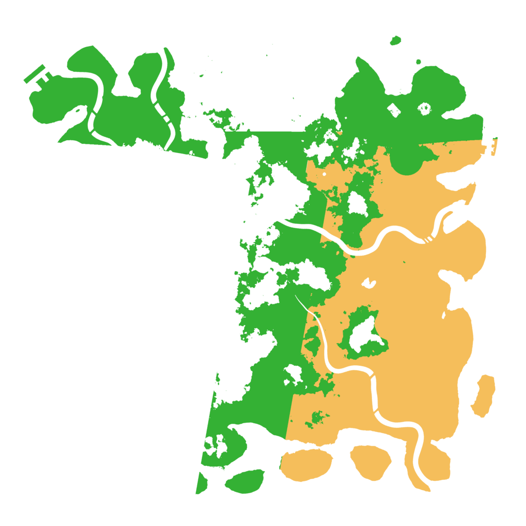 Biome Rust Map: Procedural Map, Size: 4250, Seed: 2113057871