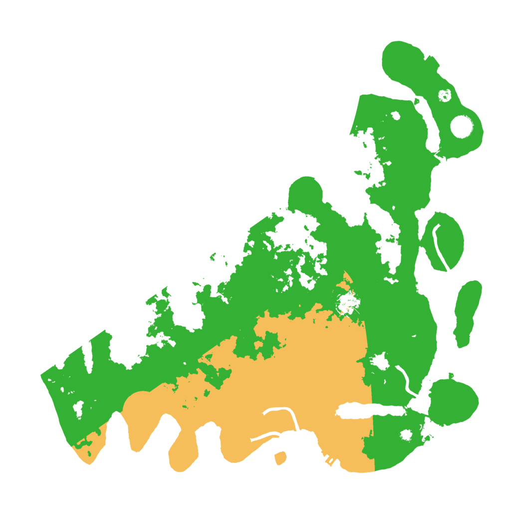 Biome Rust Map: Procedural Map, Size: 4000, Seed: 85125621