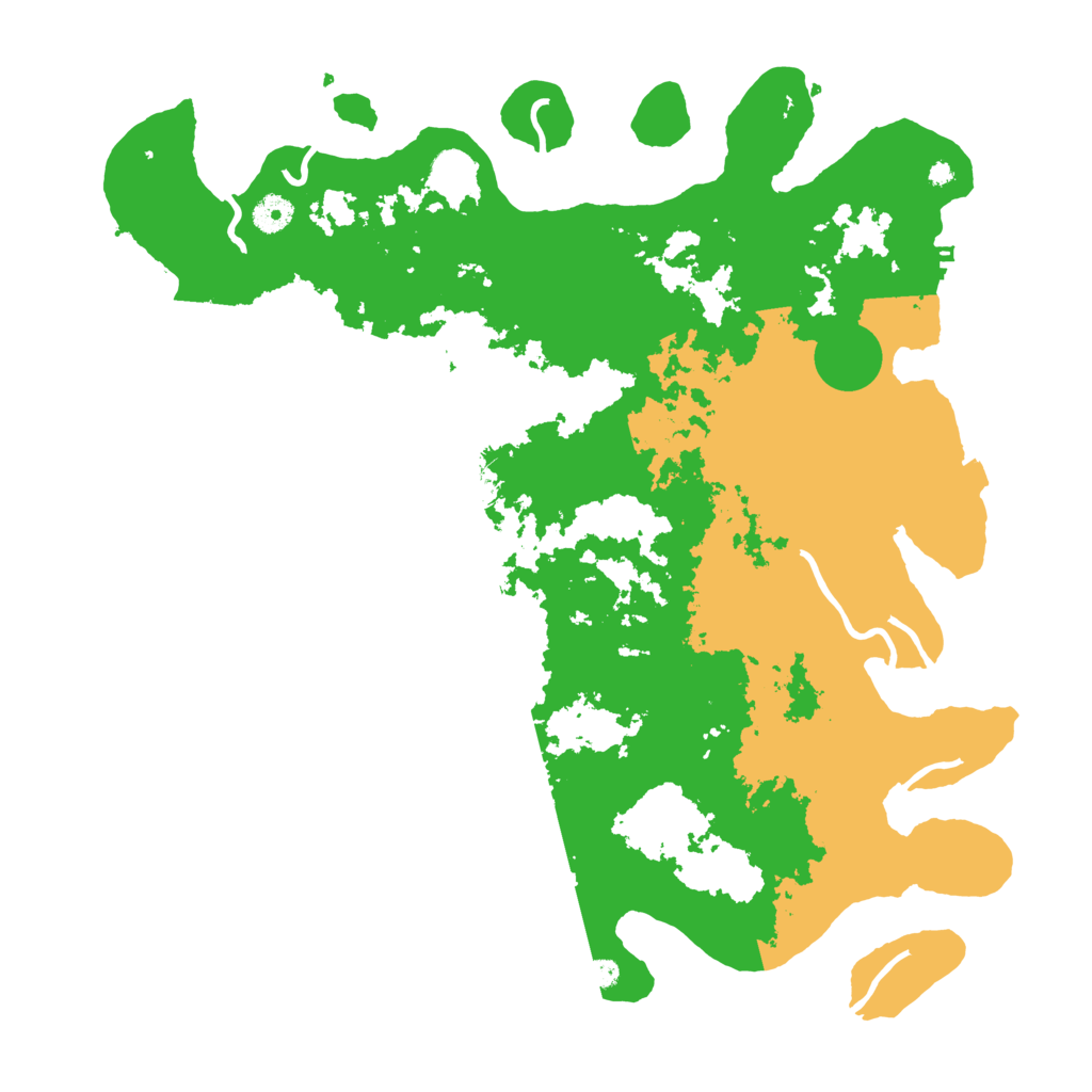 Biome Rust Map: Procedural Map, Size: 4250, Seed: 603214852