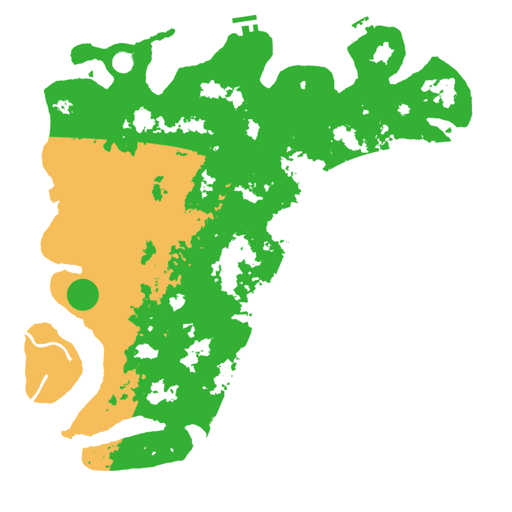 Biome Rust Map: Procedural Map, Size: 4250, Seed: 501238751