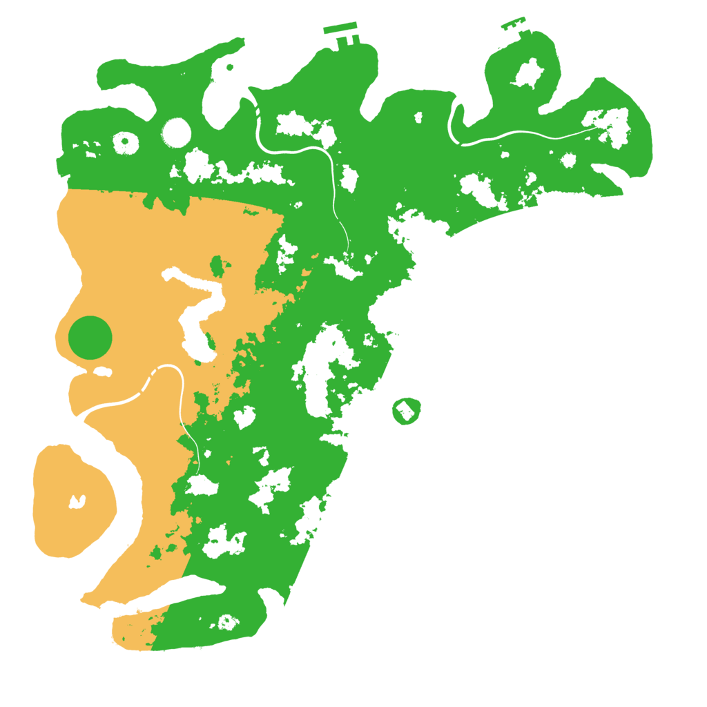 Biome Rust Map: Procedural Map, Size: 4250, Seed: 501238751
