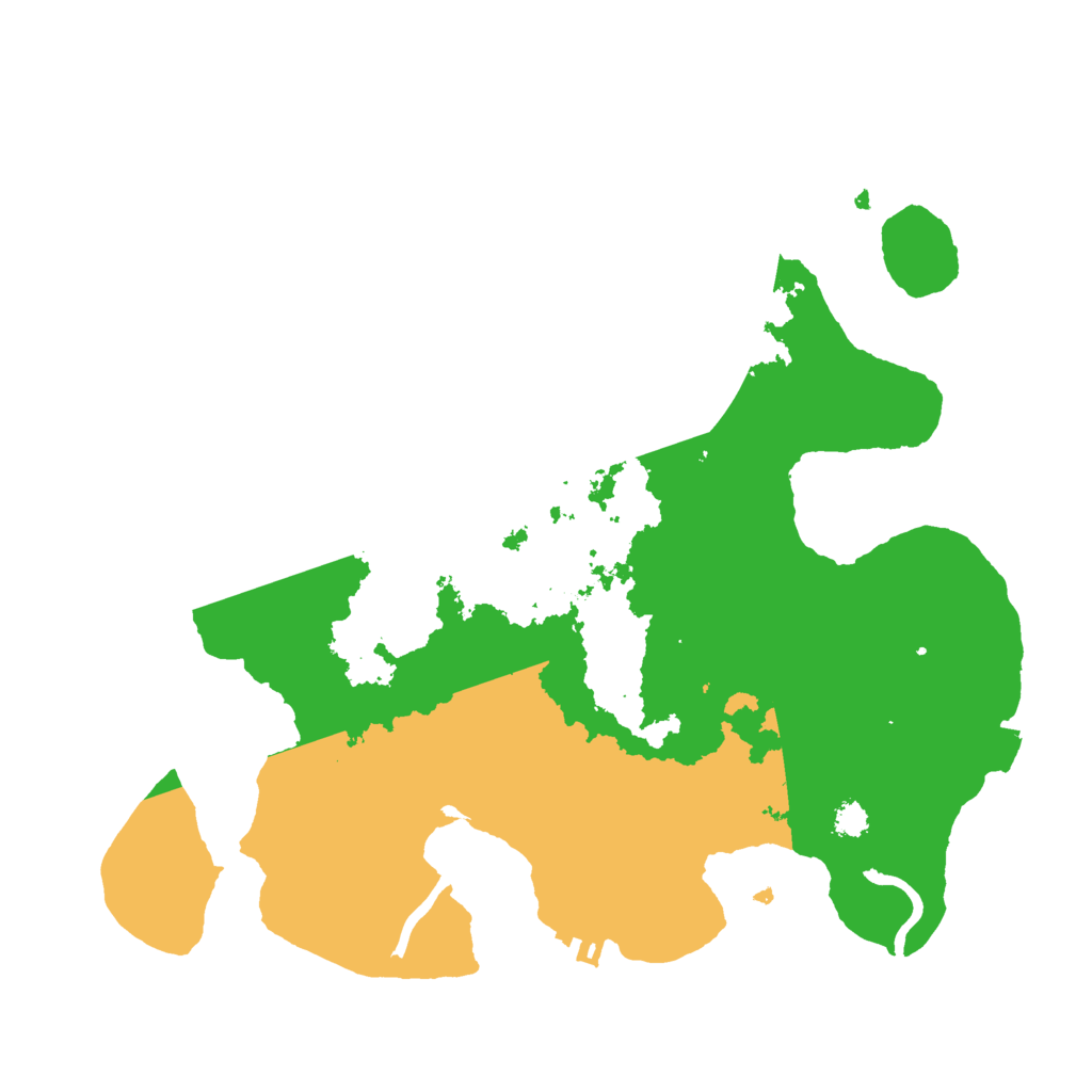 Biome Rust Map: Procedural Map, Size: 2900, Seed: 25987631