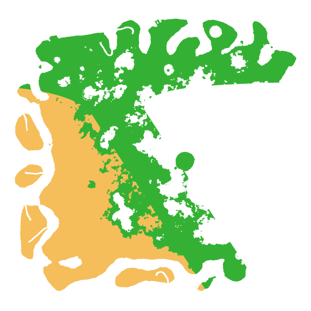 Biome Rust Map: Procedural Map, Size: 4500, Seed: 238386308