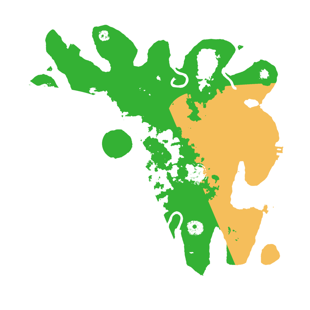 Biome Rust Map: Procedural Map, Size: 3000, Seed: 82651