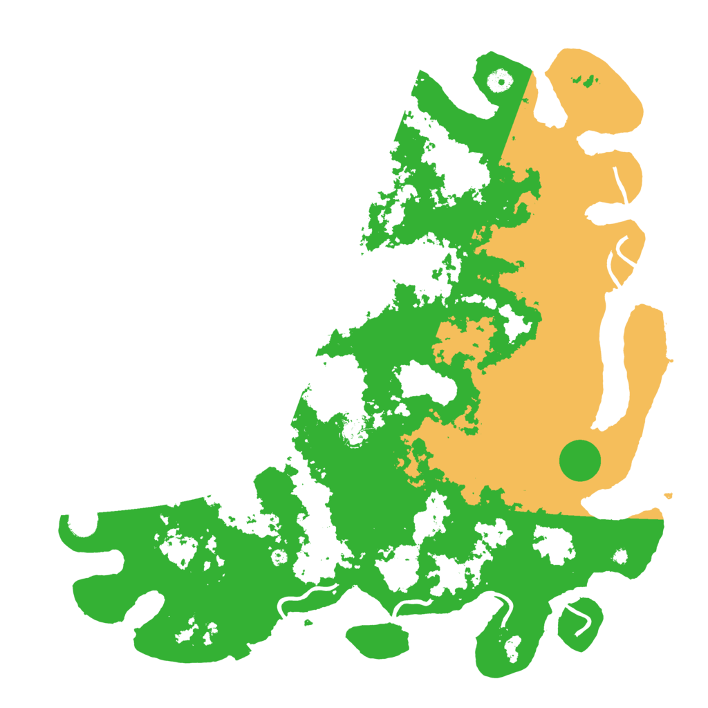 Biome Rust Map: Procedural Map, Size: 4500, Seed: 916507938