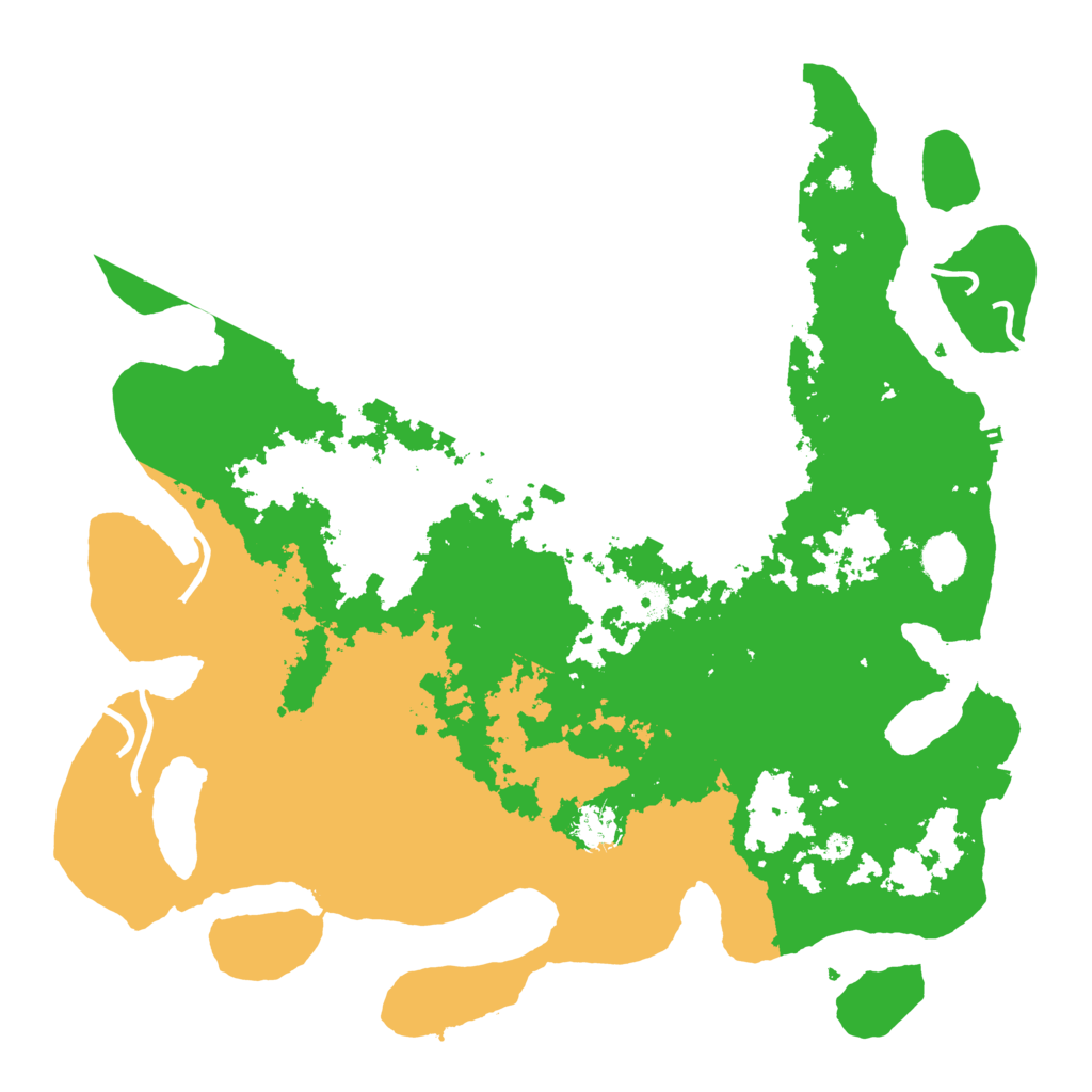 Biome Rust Map: Procedural Map, Size: 4250, Seed: 307380349