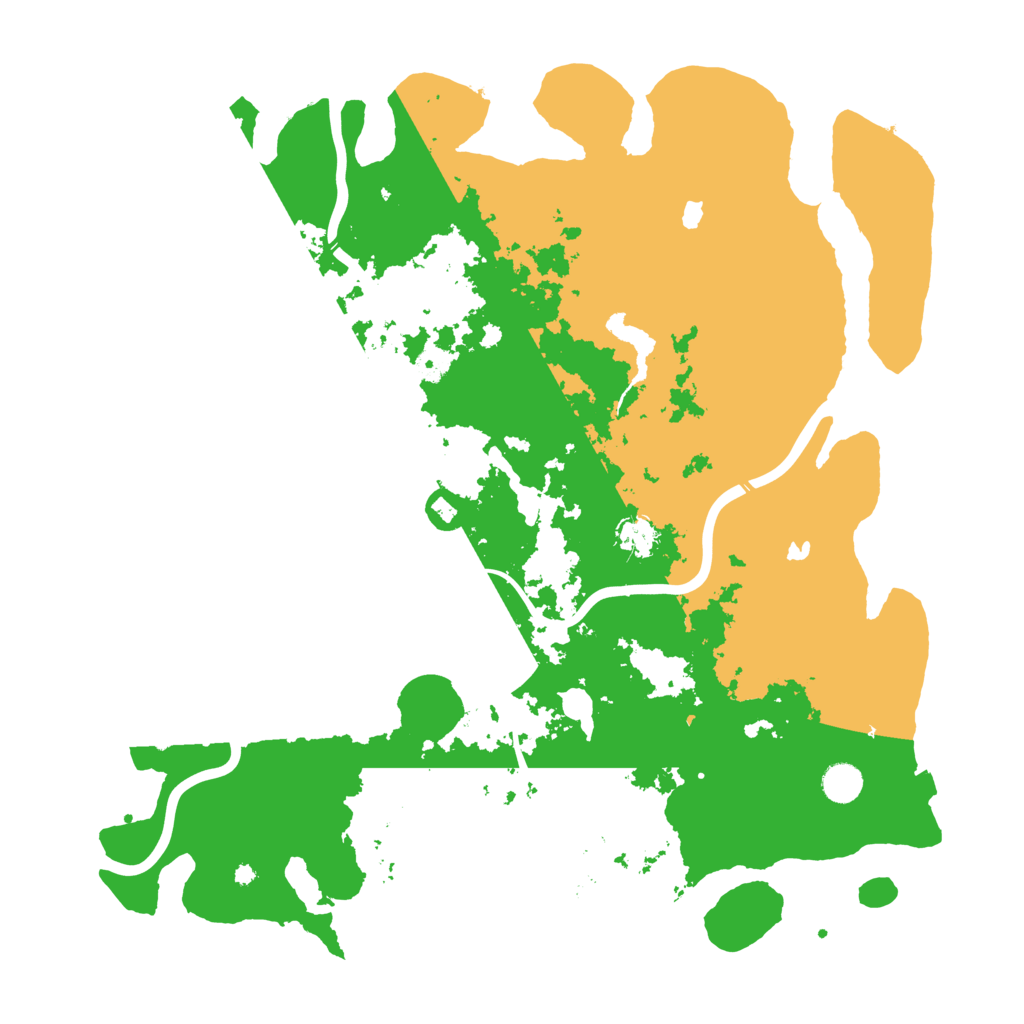 Biome Rust Map: Procedural Map, Size: 4500, Seed: 401768171