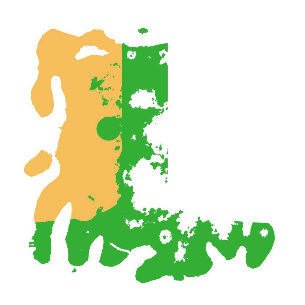 Biome Rust Map: Procedural Map, Size: 3500, Seed: 890433684