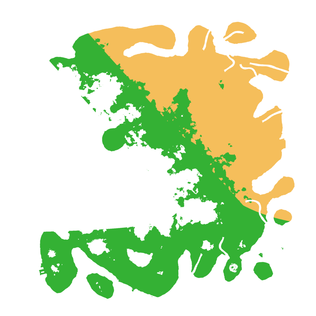 Biome Rust Map: Procedural Map, Size: 3750, Seed: 109088008