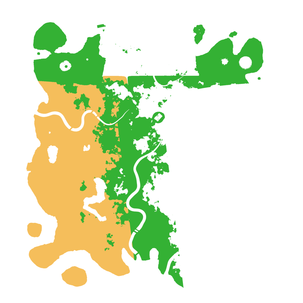 Biome Rust Map: Procedural Map, Size: 4250, Seed: 105504479