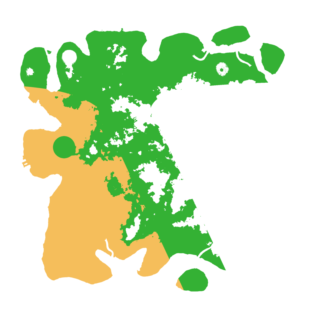 Biome Rust Map: Procedural Map, Size: 3700, Seed: 1732874830