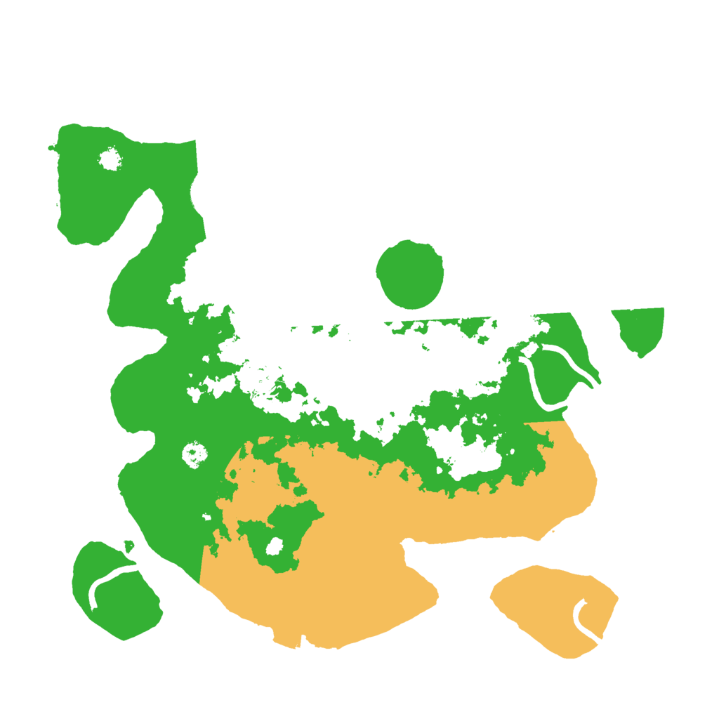 Biome Rust Map: Procedural Map, Size: 3000, Seed: 1698204