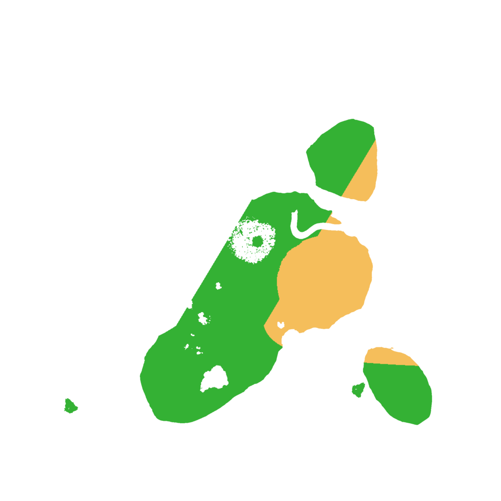 Biome Rust Map: Procedural Map, Size: 1800, Seed: 64443