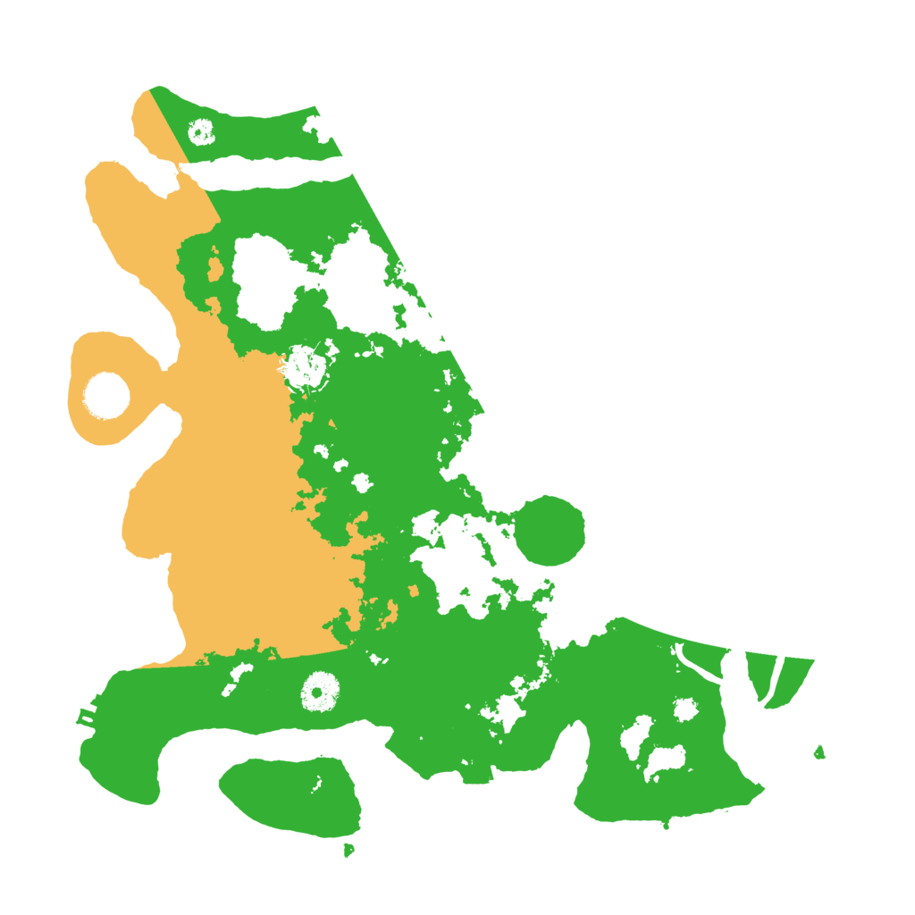 Biome Rust Map: Procedural Map, Size: 3500, Seed: 816313468