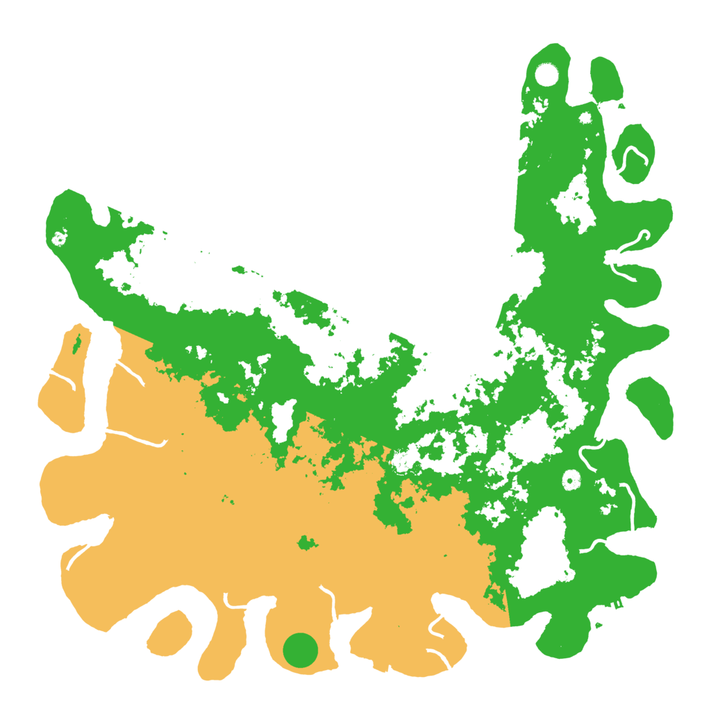 Biome Rust Map: Procedural Map, Size: 5353, Seed: 1776186188