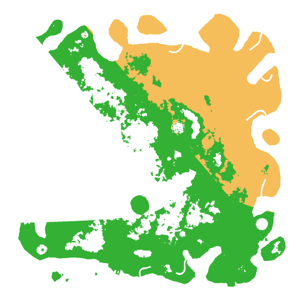 Biome Rust Map: Procedural Map, Size: 4500, Seed: 911952807