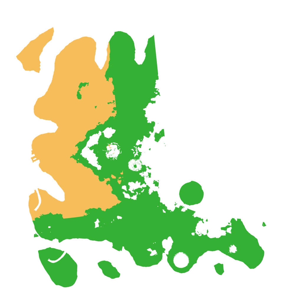 Biome Rust Map: Procedural Map, Size: 3500, Seed: 46234308