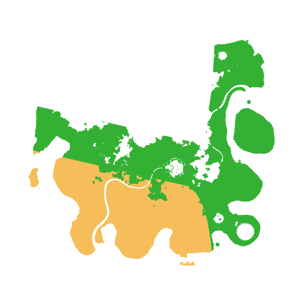 Biome Rust Map: Procedural Map, Size: 3000, Seed: 47973