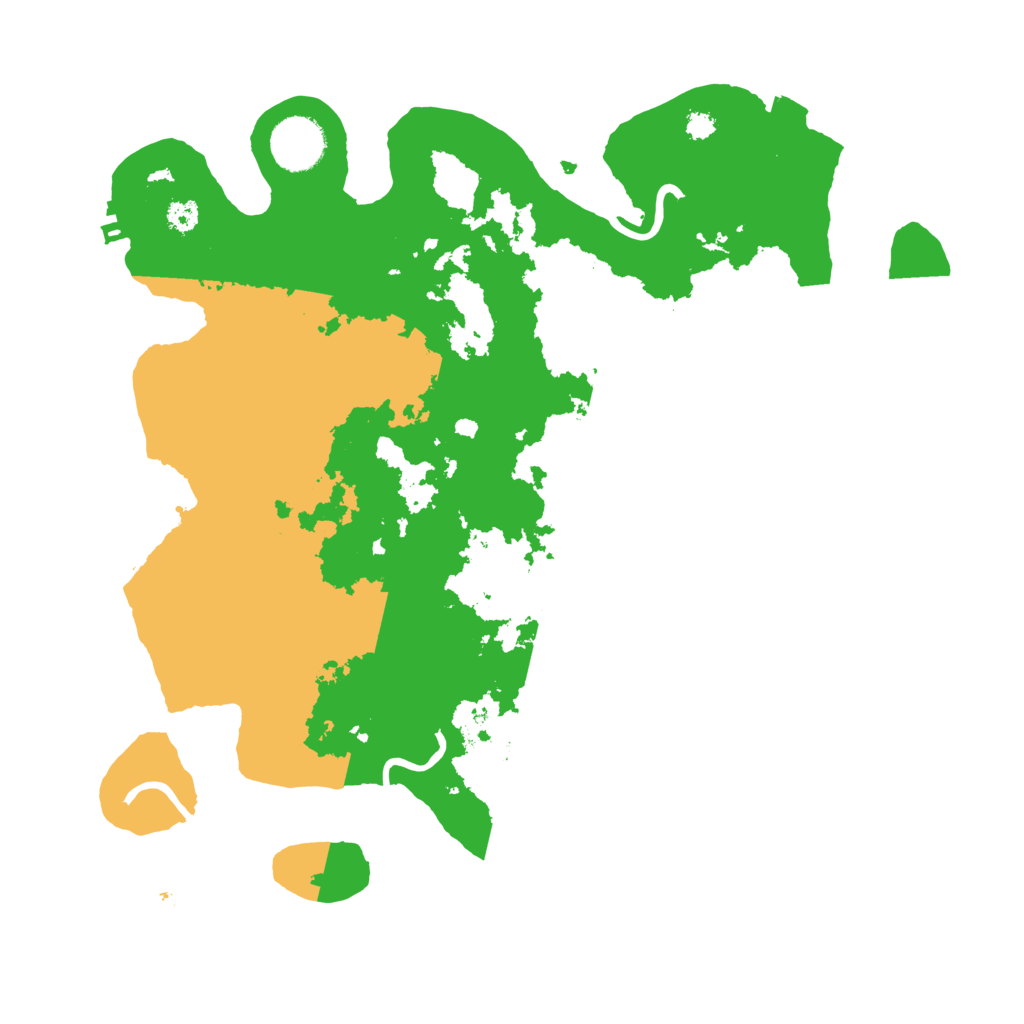 Biome Rust Map: Procedural Map, Size: 3300, Seed: 1430803308