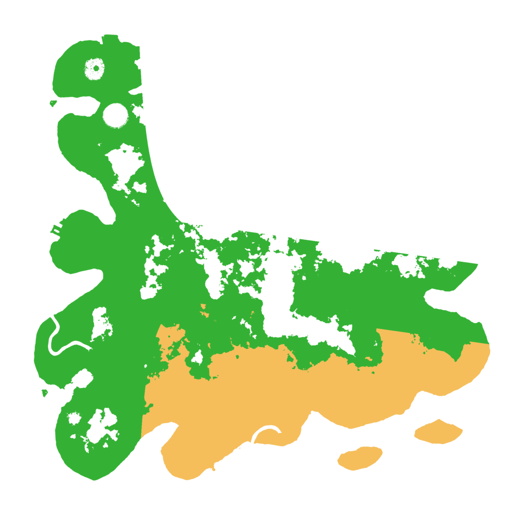 Biome Rust Map: Procedural Map, Size: 3700, Seed: 1048668956