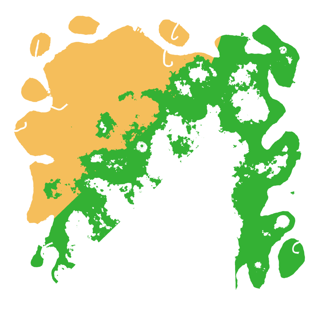 Biome Rust Map: Procedural Map, Size: 4500, Seed: 1752074743