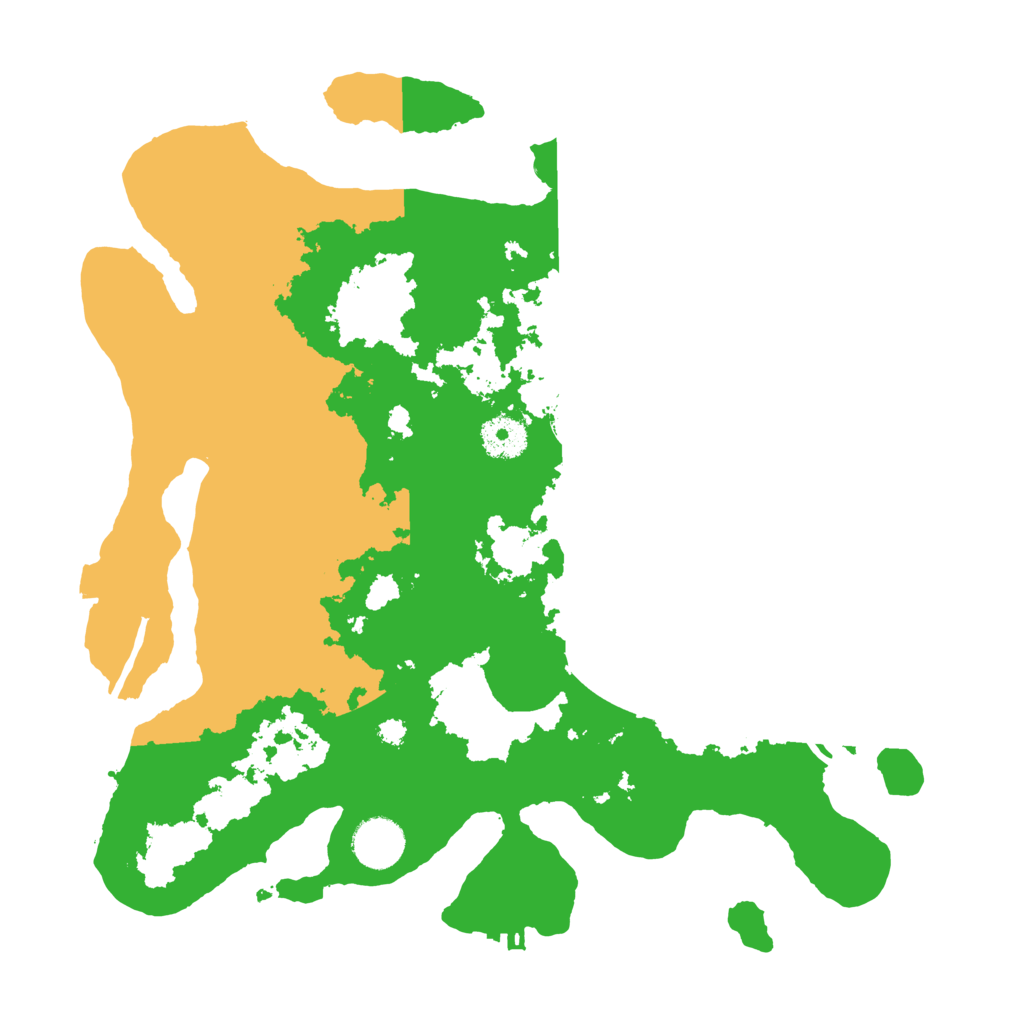 Biome Rust Map: Procedural Map, Size: 3500, Seed: 1599035501