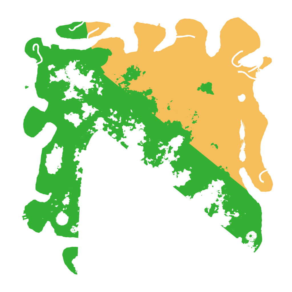 Biome Rust Map: Procedural Map, Size: 4250, Seed: 1826239368