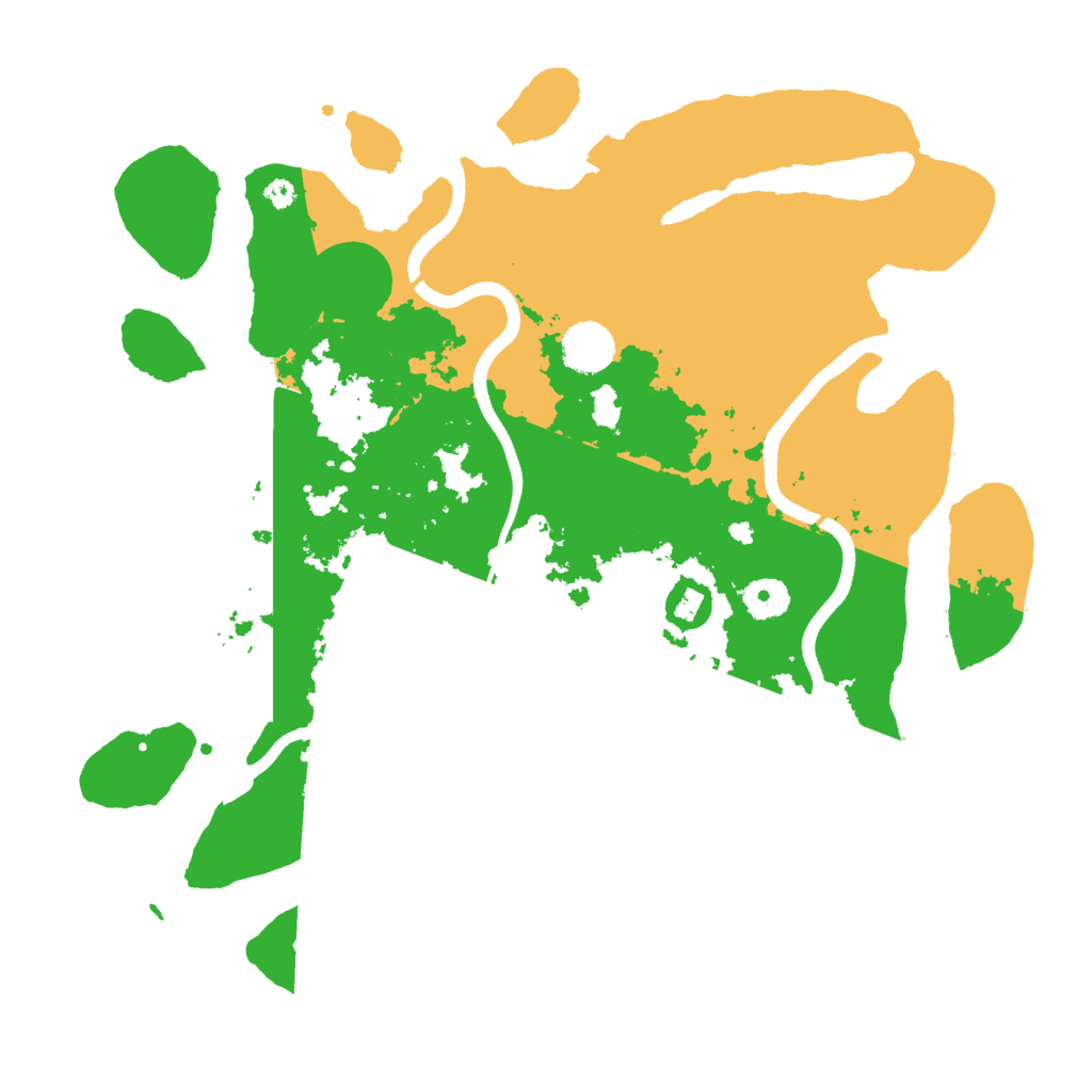 Biome Rust Map: Procedural Map, Size: 3750, Seed: 147454947
